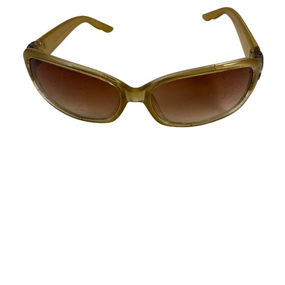 #6289 Oscar De La Renta Olive Green Vintage Sunglasses Unisex main image 5